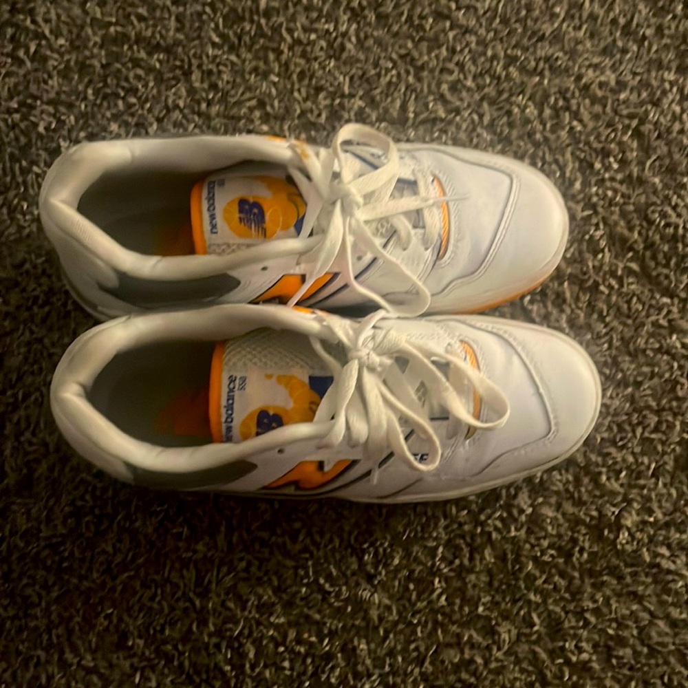 new balance 550 ‘lakers pack - vibrant orange